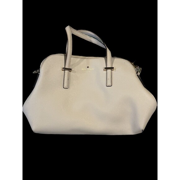 Kate Spade Cedar Street Maise Satchel Saffiano Tote Purse W Bag & Long Strap - Picture 1 of 6